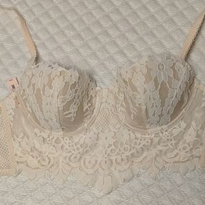 Victoria Secret lace corset bra